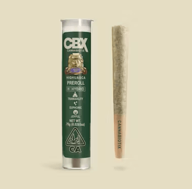 pre-roll produced by CBX Cannabiotix Highuasca [.75g]