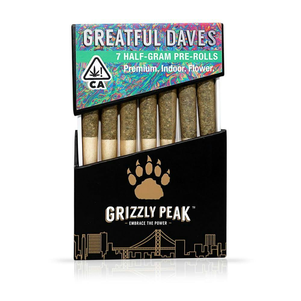 pre-roll produced by Grizzly Peak Big Steve [.5g]