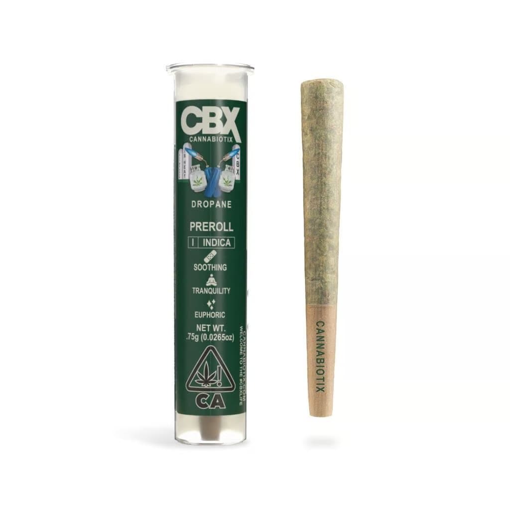 pre-roll produced by CBX Cannabiotix Dropane [.75g]